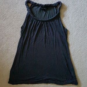 Banana Republic top with cute rope neckline